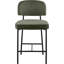 Tabouret de comptoir rembourré Zarelle-676144636