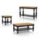 Ensemble de tables basses 3 pièces Devoise