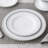 Noritake Silver Colonnade Dinner Plates, 10-1/2"