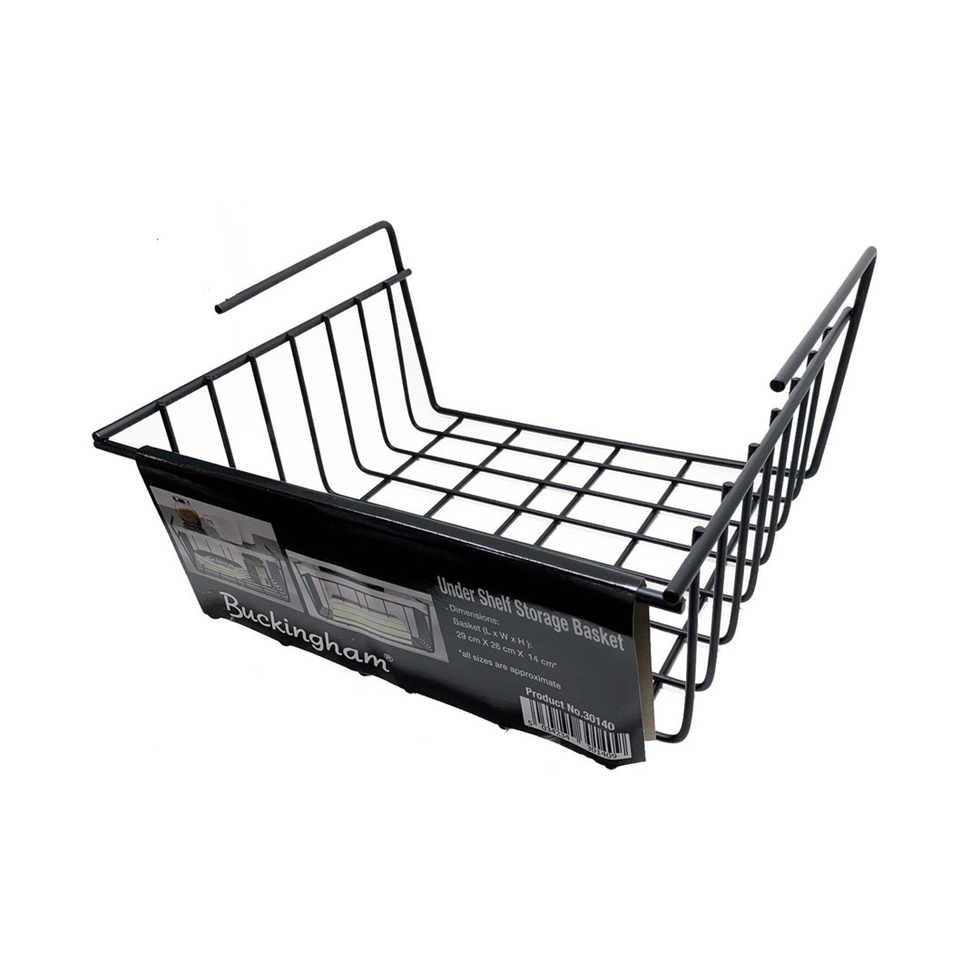 Buckingham Under Shelf Storage Organizing Basket