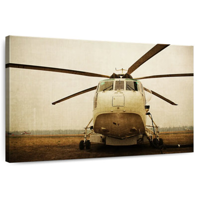 Grunge Sikorsky Helicopter