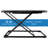 Adjustable Height Plastic / Acrylic Steel Standing Desk Converter