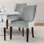 Chaise rembourrée Jackson - Fumée