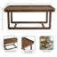 Table basse à plateau en bois massif Bryan-77898540