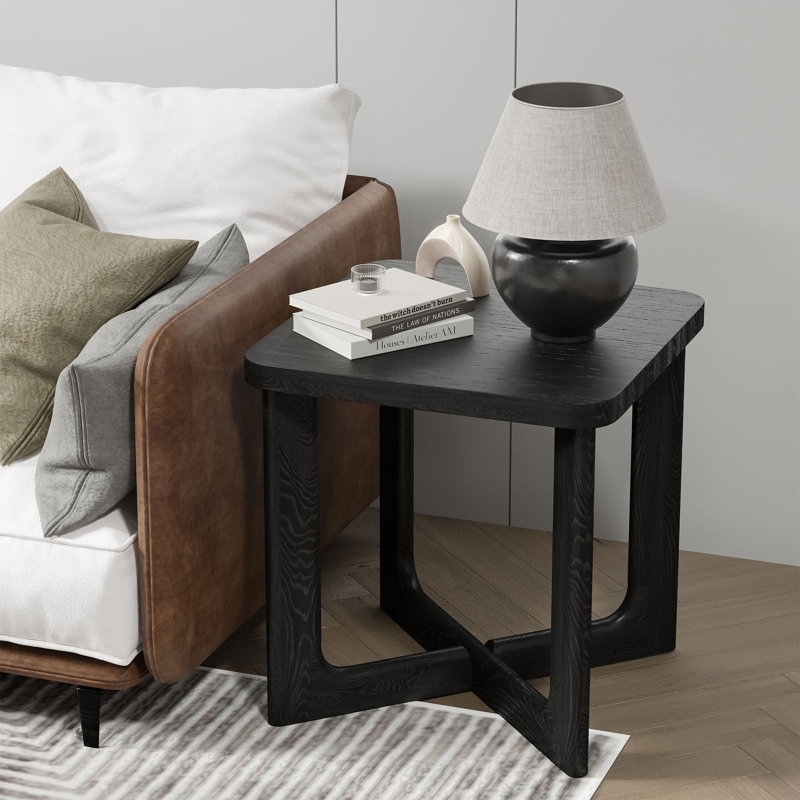 Table de bout Ivor, Noir