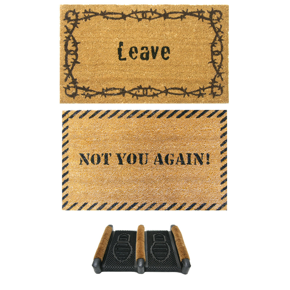 Outdoor Doormat (Set of 3) Trinx