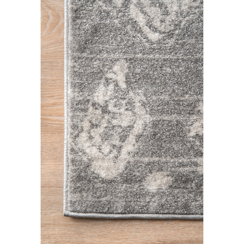 Tapis gris Guerrero, Rectangle 5 pi x 7 pi 5 po