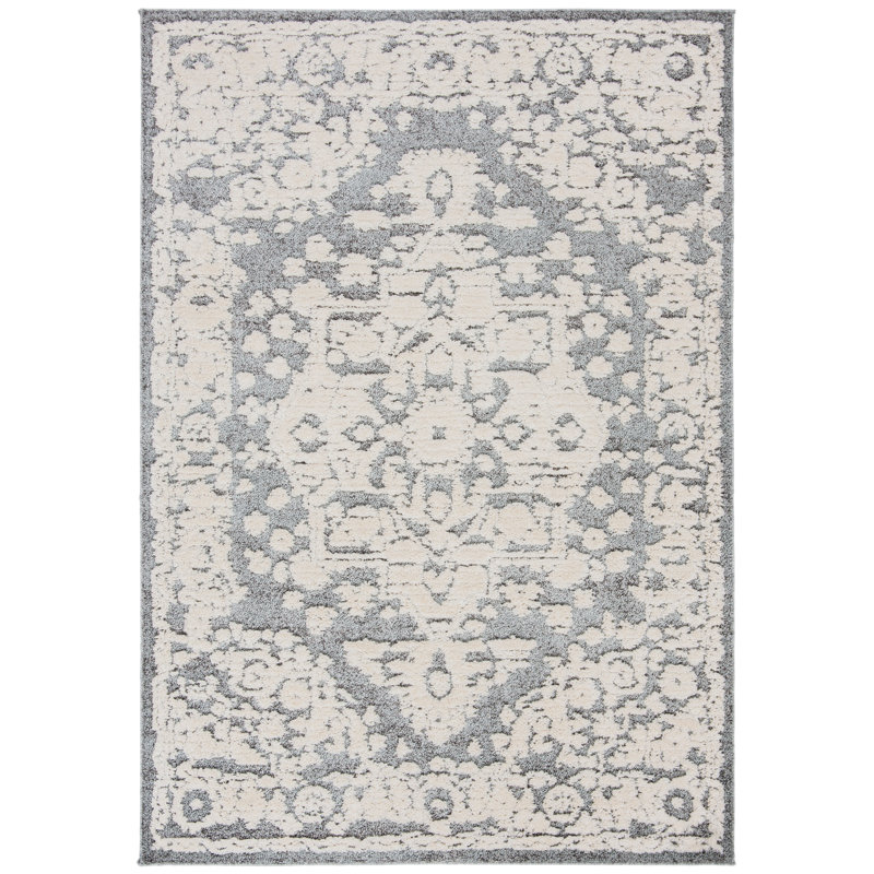 Tapis oriental à poils longs Martha Stewart Lucia Performance, Rectangle 2 pi 6 po x 3 pi 9 po