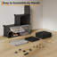 24 Pair Shoe Storage Cabinet-2056218656