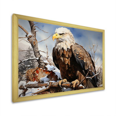" Brown Resiliant Bold Eagle "