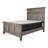 Hutchinson Grey Panel Bed with Tall Headboard-83647256