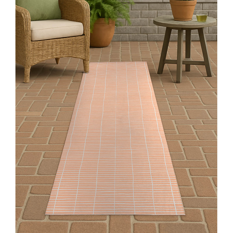 Tapis extérieur antidérapant Snow Fence, Tapis de couloir 2 pi 6 po x 8 pi