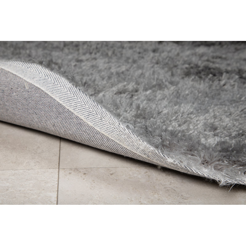 Analia Solid Colour Shag Area Rug, Rectangle 200 x 200cm