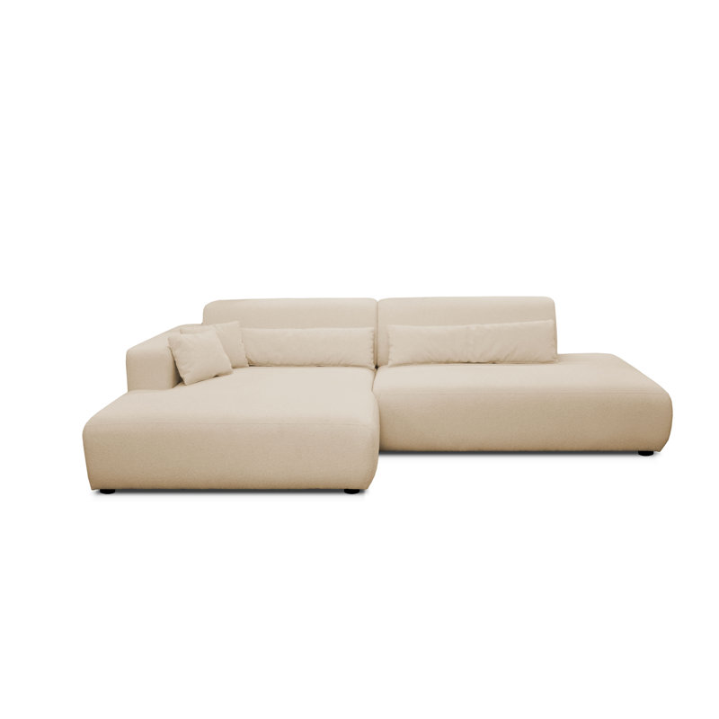5 Seater Corner Sofa , Tan, Right Hand Facing