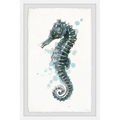 «Majestic Seahorse», reproduction encadrée