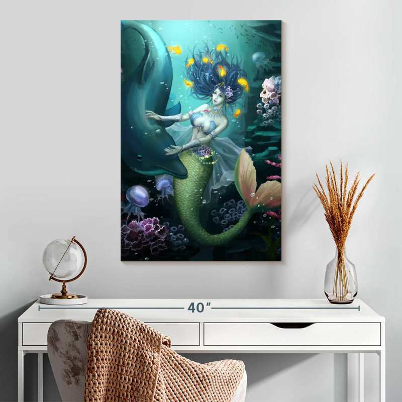Kelan Mermaid Classic, 30" H x 20" W