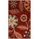 Adderley Floral Merlot Area Rug