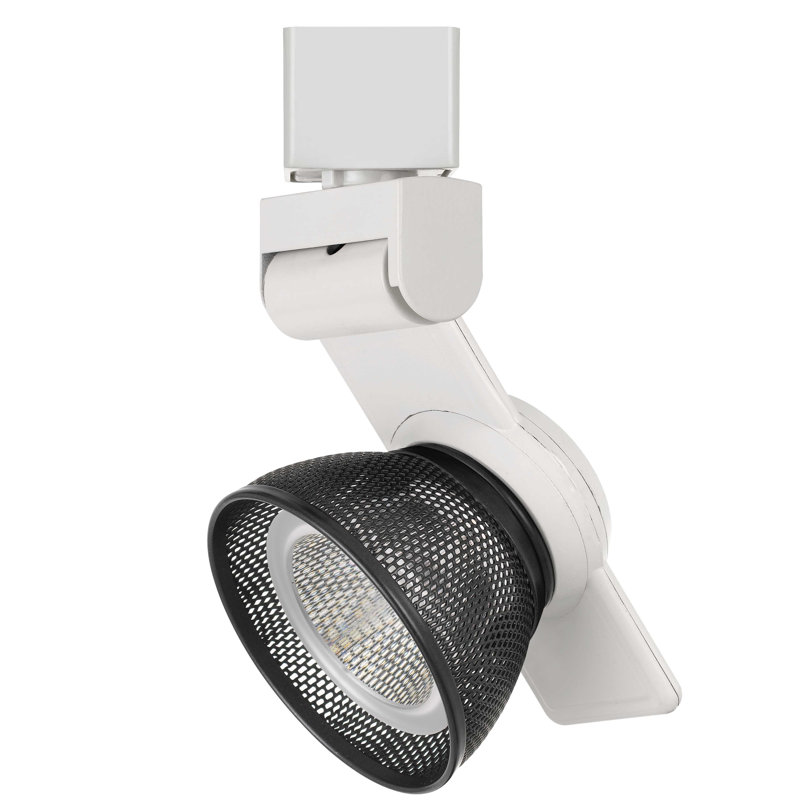 Tête de luminaire de rail del, Blanc, Blanc