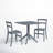 Cordelia 2 - Person Patio Dining Set with Square Table