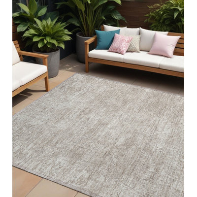 Tapis intérieur ivoire lavable antidérapant