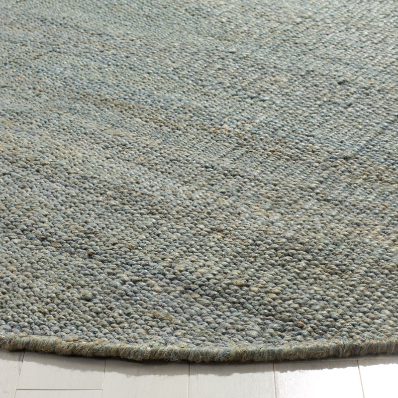 Fitzwater Handwoven Jute Rug, Carré 8 pi