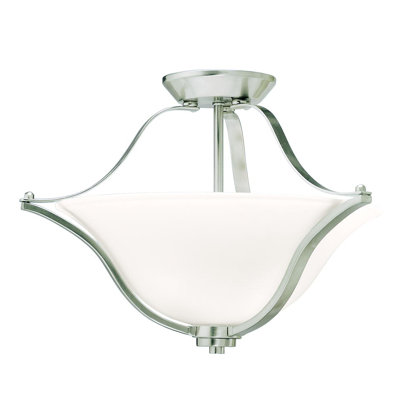 Avilla Glass Semi Flush Mount