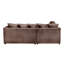 Moana 3 Seater Corduroy Corner Sofa -1526497739-1526497618