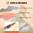 Soft Sherpa & Flannel Electric Heated Blanket with Auto Shut-Off and Overheat Protection-101295491-117042276