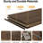  Stackable 2 Drawer Dresser, Small Dressers for Closet, Modern Nightstand for Bedroom, End Table with Storage Drawer for Entryway, Beside Furniture Drawer Chest, 15.8 in, Classic Oak