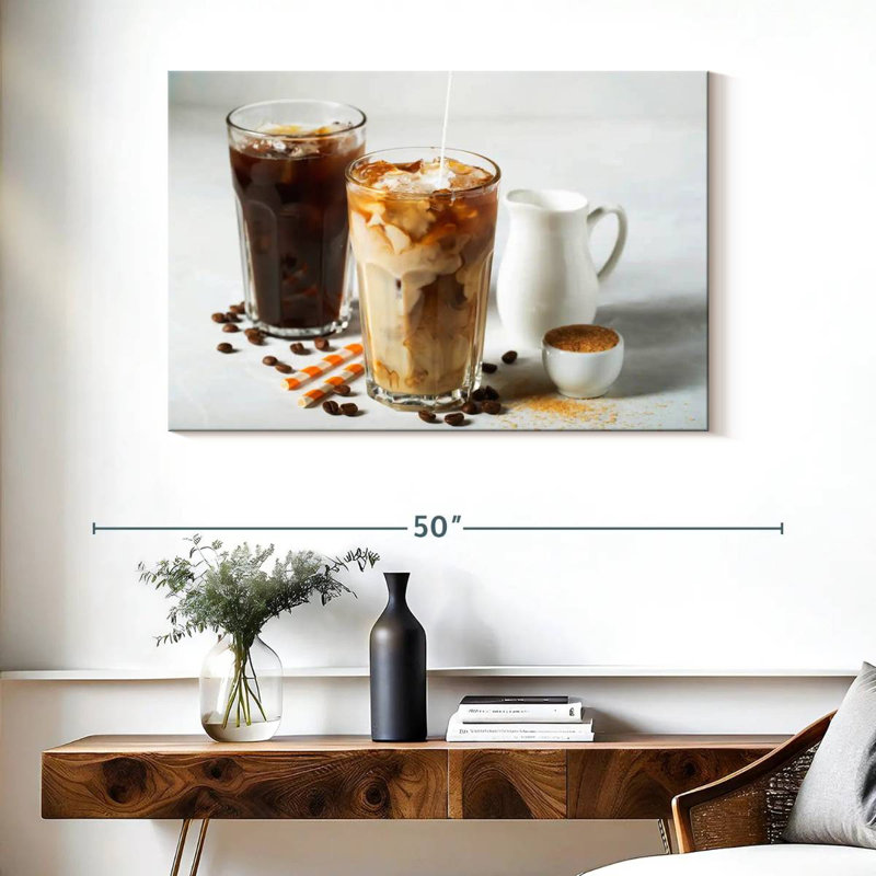 Yarlin Refreshing Cold Coffee, 26" H x 39" W