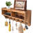 Keychain Wall Mount - Mail Organizer Wall Mount With 6 Key Hooks And Storage Box