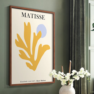 Matisse CDL XXXVI, reproduction encadrée - bois massif