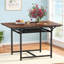Extendable Unfinished Metal Base Dining Table-1810422632-1810422633