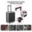 800-Piece Complete Professional Tool Kit with Rolling Trolley Case - Comprehensive Socket & Wrench Set - For Home, Auto Repair & DIY - Portable Hand Tools for Mechanics and Household Maintenance