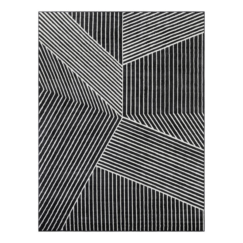 Tapis Latitude Run® Orkla Nikolis noir, Rectangle 10 pi x 13 pi 1 po