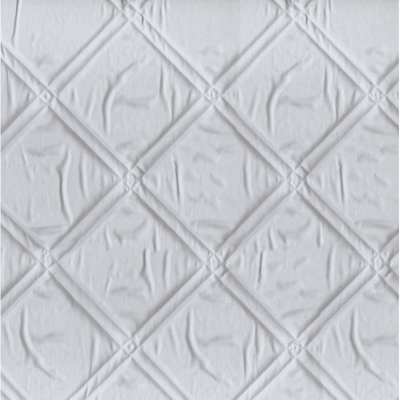 Vicky Geometric Pillow Sham, Silver Gray, Standard