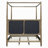 Canopy Bed Queen Brown See Below