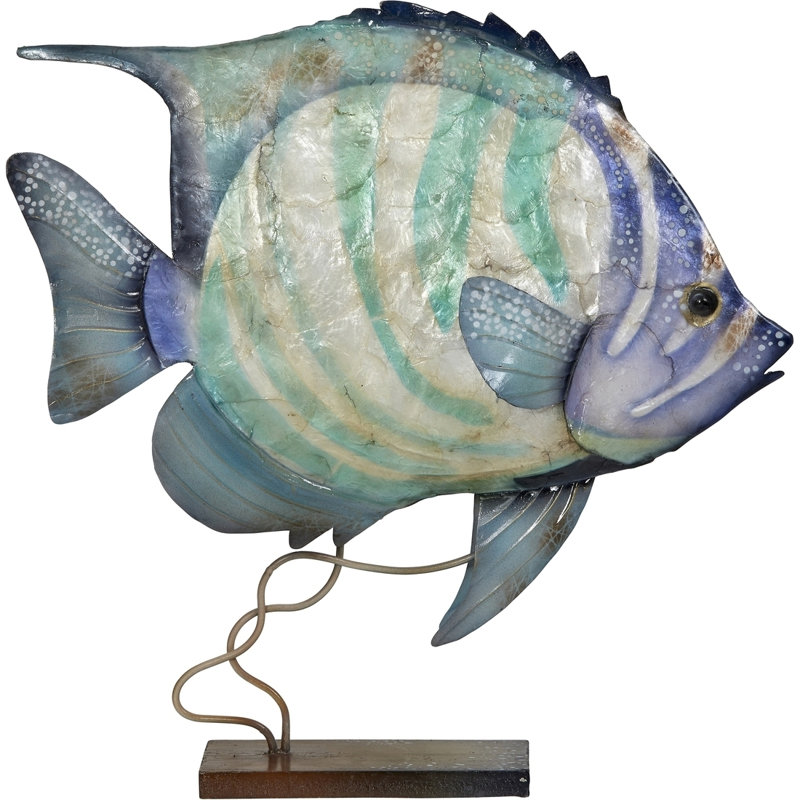 Grand poisson-ange rayé Anjalie