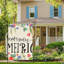 Drapeau décoratif Soft Heart Leaf America, double face, 12 po x 18 po, pour le 4 juillet