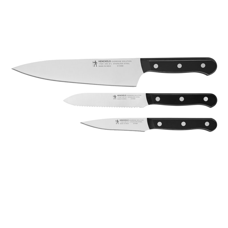 Henckels Everedge Solution 3-piece Starter Knife Set