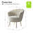 Hendrix Velvet Accent Chair-698551649