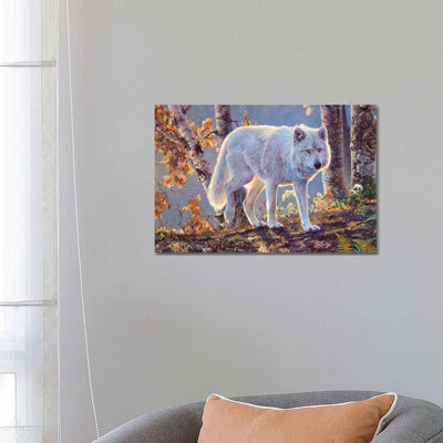 Wolf III by Jan Martin Mcguire - Wrapped Canvas Gallery-Wrapped Canvas Giclée
