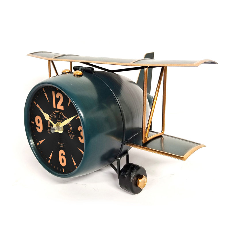 Horloge de table bi-avion