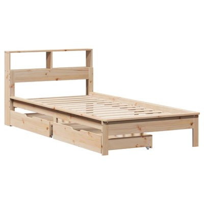 Martahus Solid Wood Storage Bed