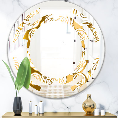 Miroir mural Space Floral III