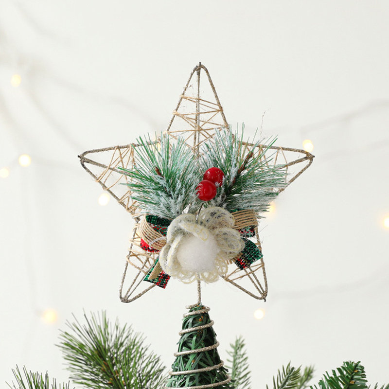 Pendentif mural en forme d'étoile de Noël en forme d'arbre de Noël 1Pc