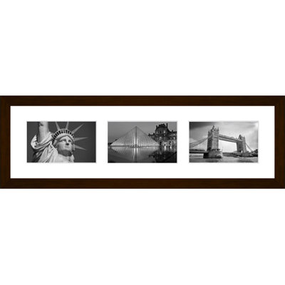 Logi Wood Picture Frame with Mat