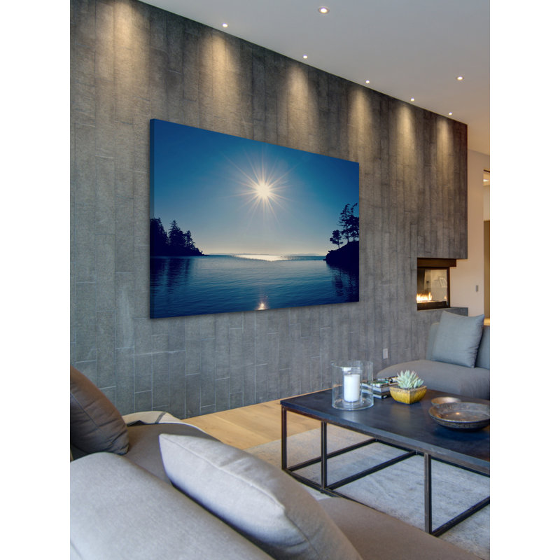 Reproduction d’art sur toile tendue "ne pas endommager" par robin, H 20 po x l 30 po x P 1,5 po