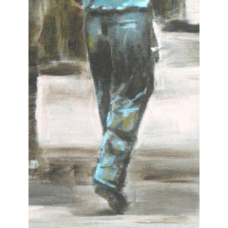 «In Safe Hands» - peinture acrylique | Acrylique sur toile | Par Usha Shantharam