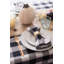 Rond de serviette rond en acrylique peint-1953573233